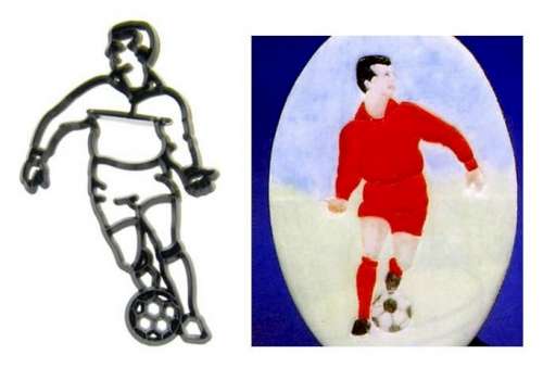 Footballer Patchwork Cutter - Click Image to Close